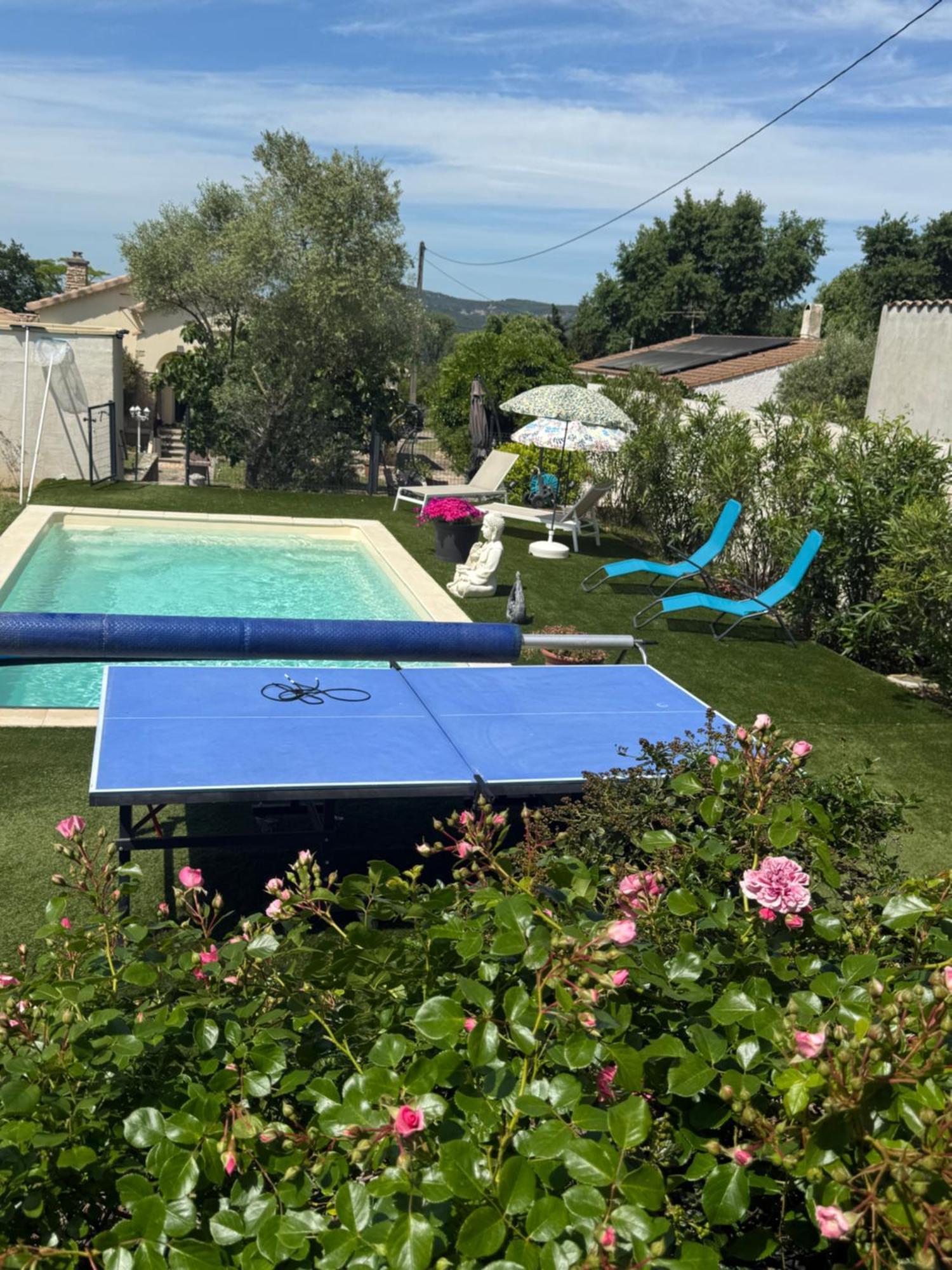 Gite Climatise Avec Piscine Sur Les Hauteurs De โบลแลน ภายนอก รูปภาพ